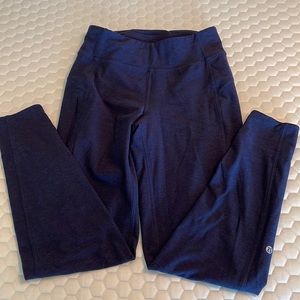 Lululemon navy/black knit jogger
